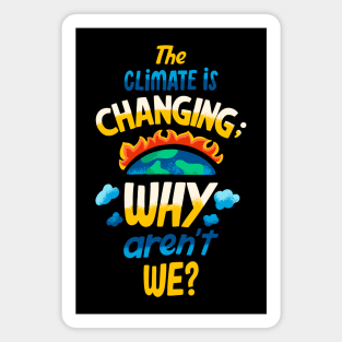 Climate Change Quote Magnet